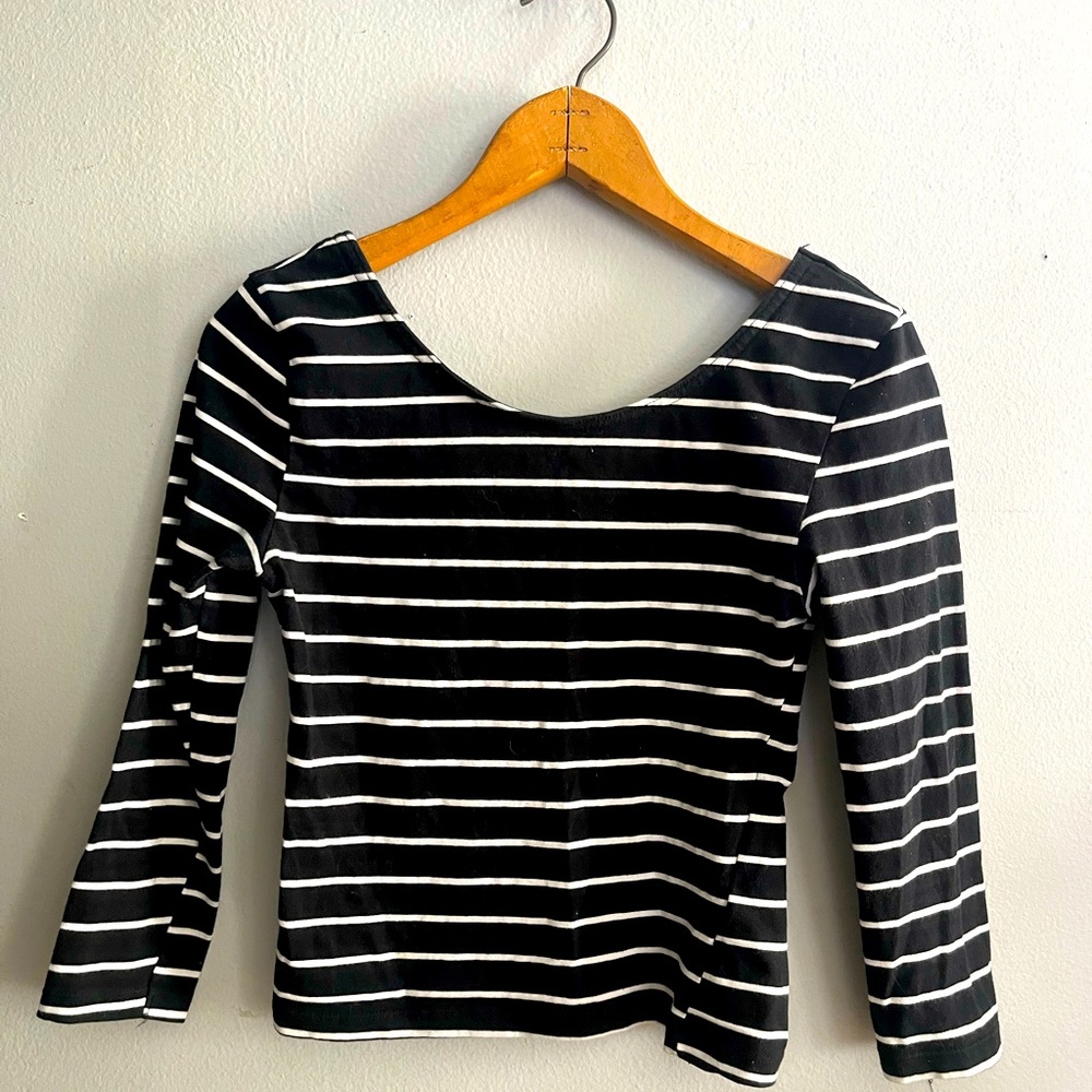 Crop top striped